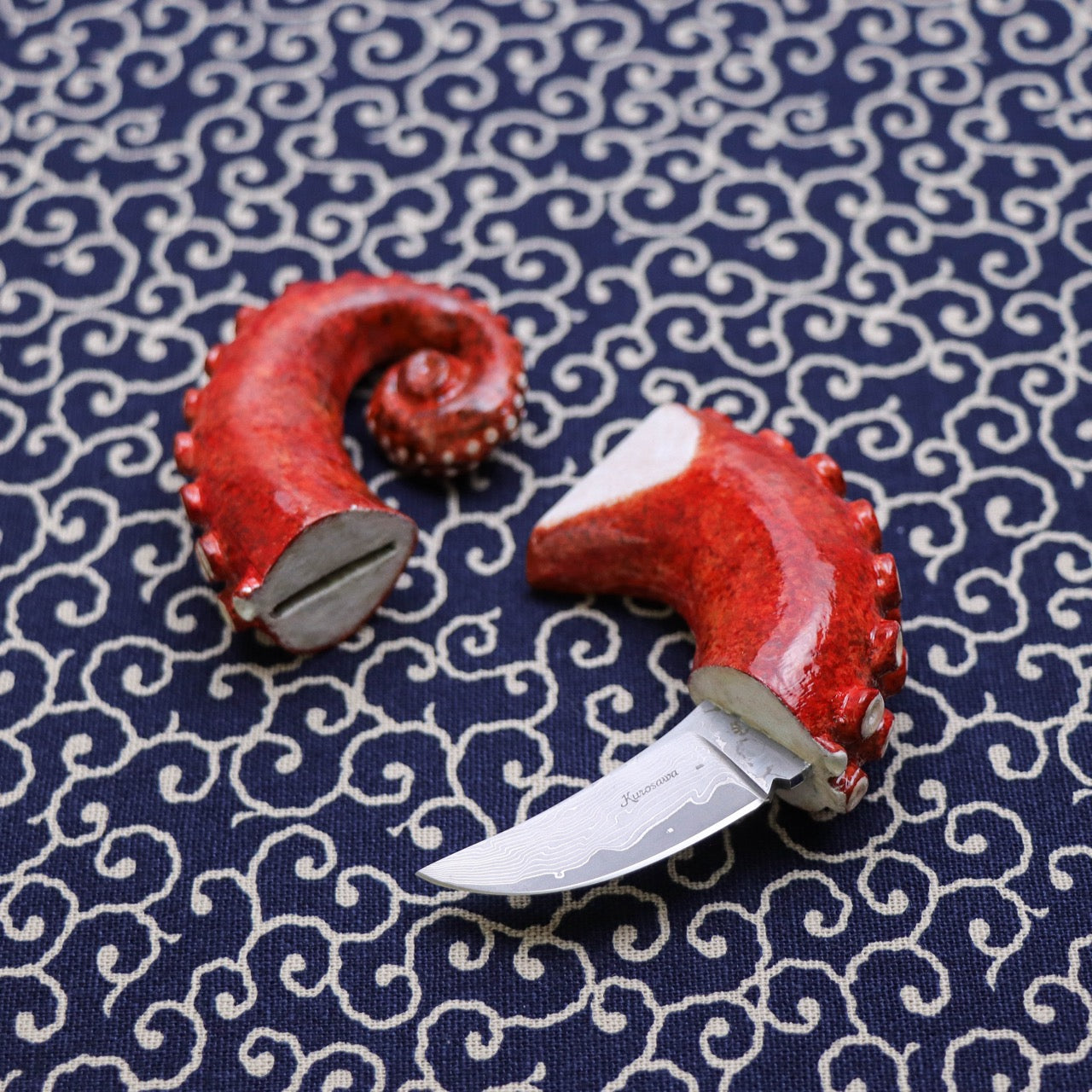 黑澤次夫 蛸足造型 拆信萬用小刀