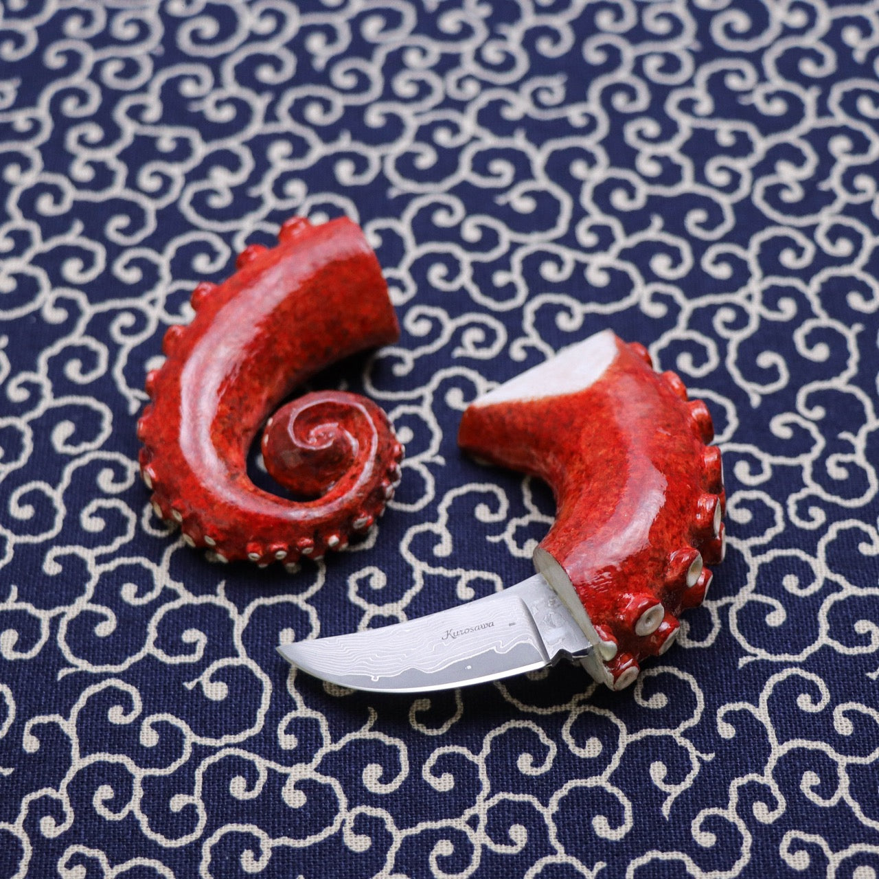 黑澤次夫 蛸足造型 拆信萬用小刀