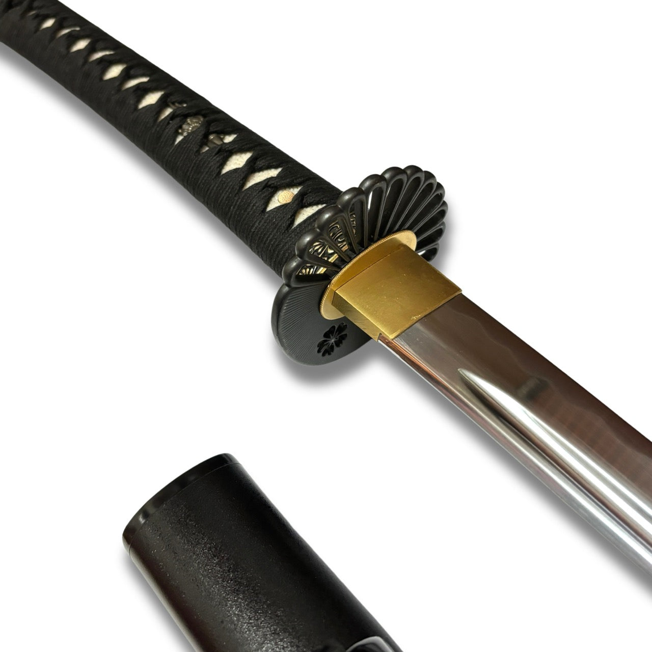 日本濃州堂 合金刀中傳系列 櫻與菊之拵