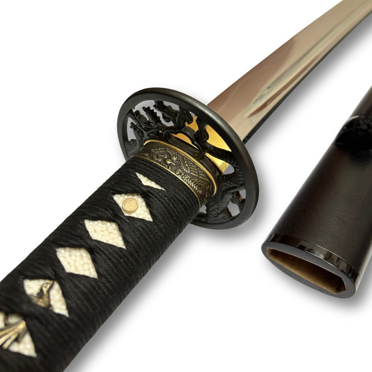 日本濃州堂 合金刀中傳系列 記內龍拵