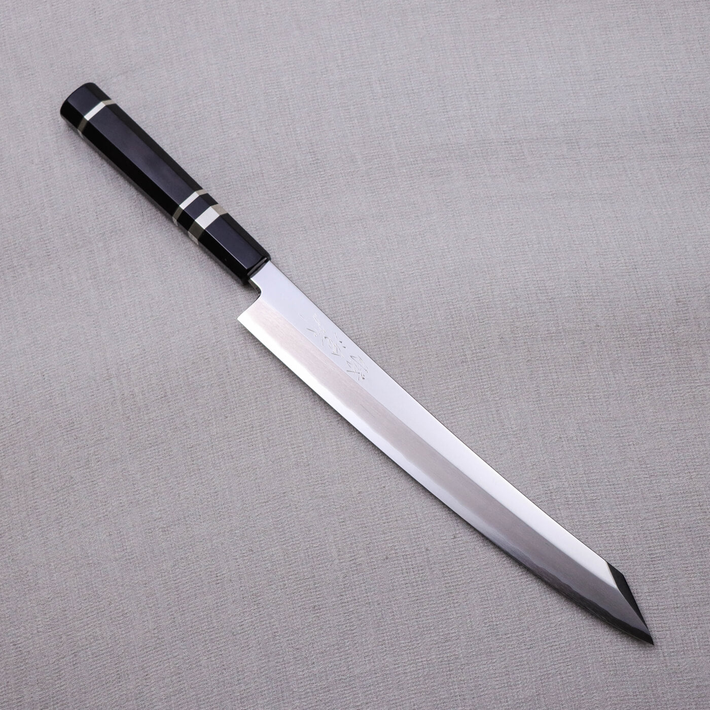 Shoji Silver #3 Mirror Finish Hon-Kasumi curved blade Kiritsuke Yanagi