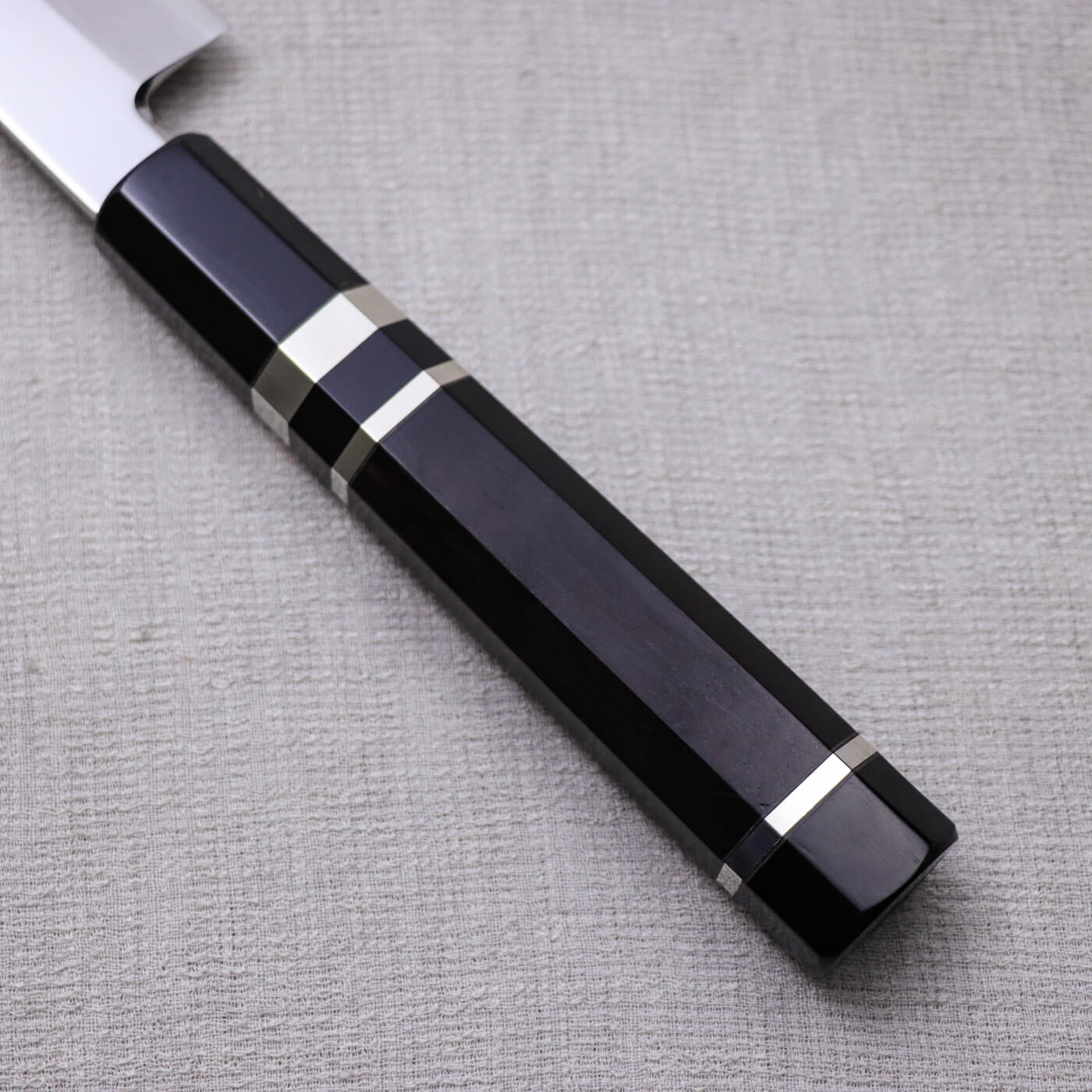 Shoji Silver #3 Mirror Finish Hon-Kasumi curved blade Kiritsuke Yanagi