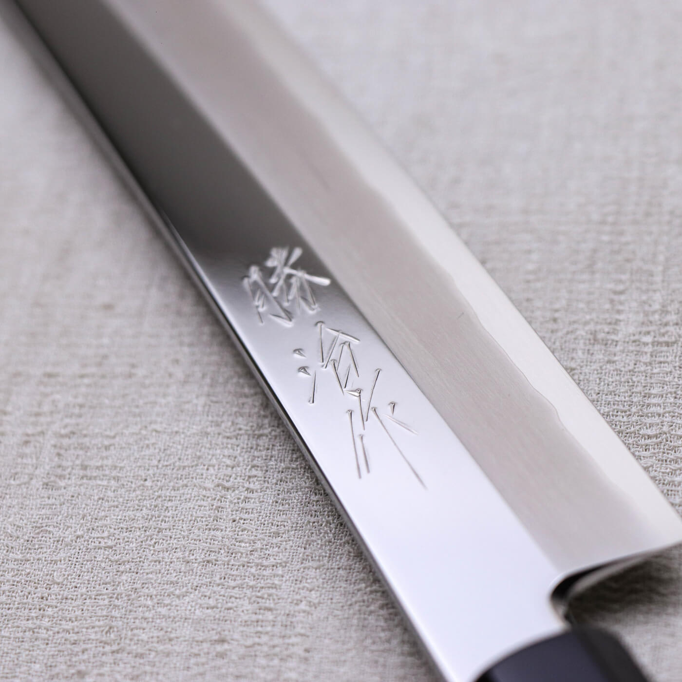 Shoji Silver #3 Mirror Finish Hon-Kasumi curved blade Kiritsuke Yanagi