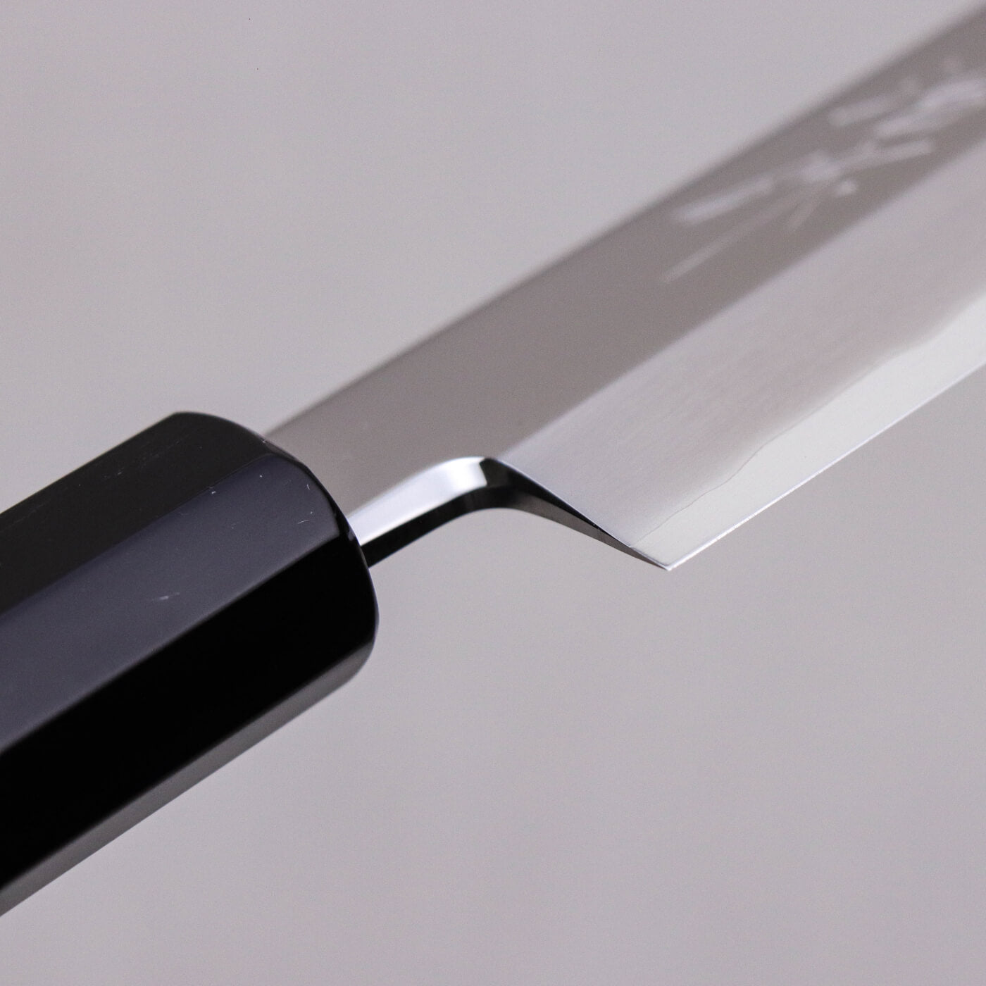 Shoji Silver #3 Mirror Finish Hon-Kasumi curved blade Kiritsuke Yanagi