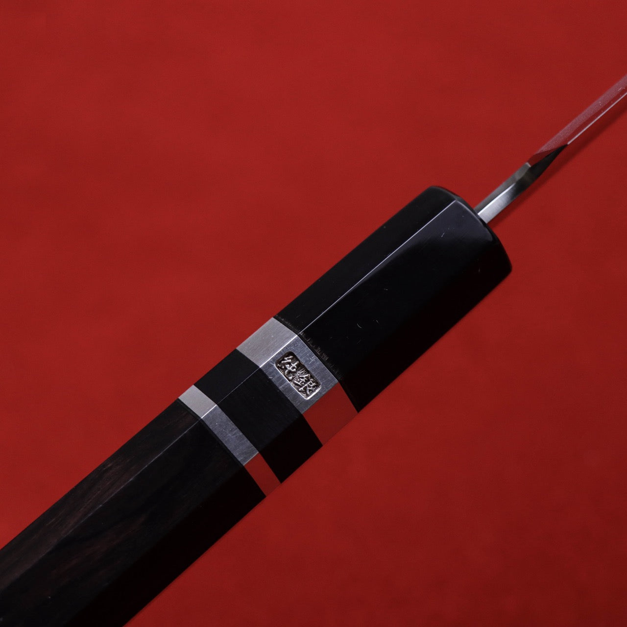 Shoji Silver #3 Suminagashi Mirror Finish curved blade Kiritsuke Yanagi