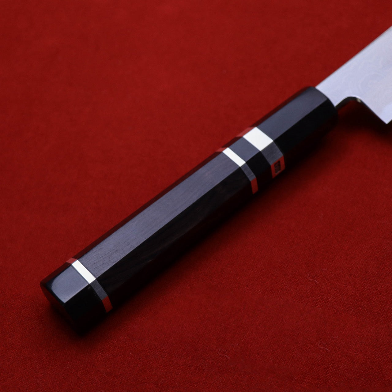 Shoji Silver #3 Suminagashi Mirror Finish curved blade Kiritsuke Yanagi