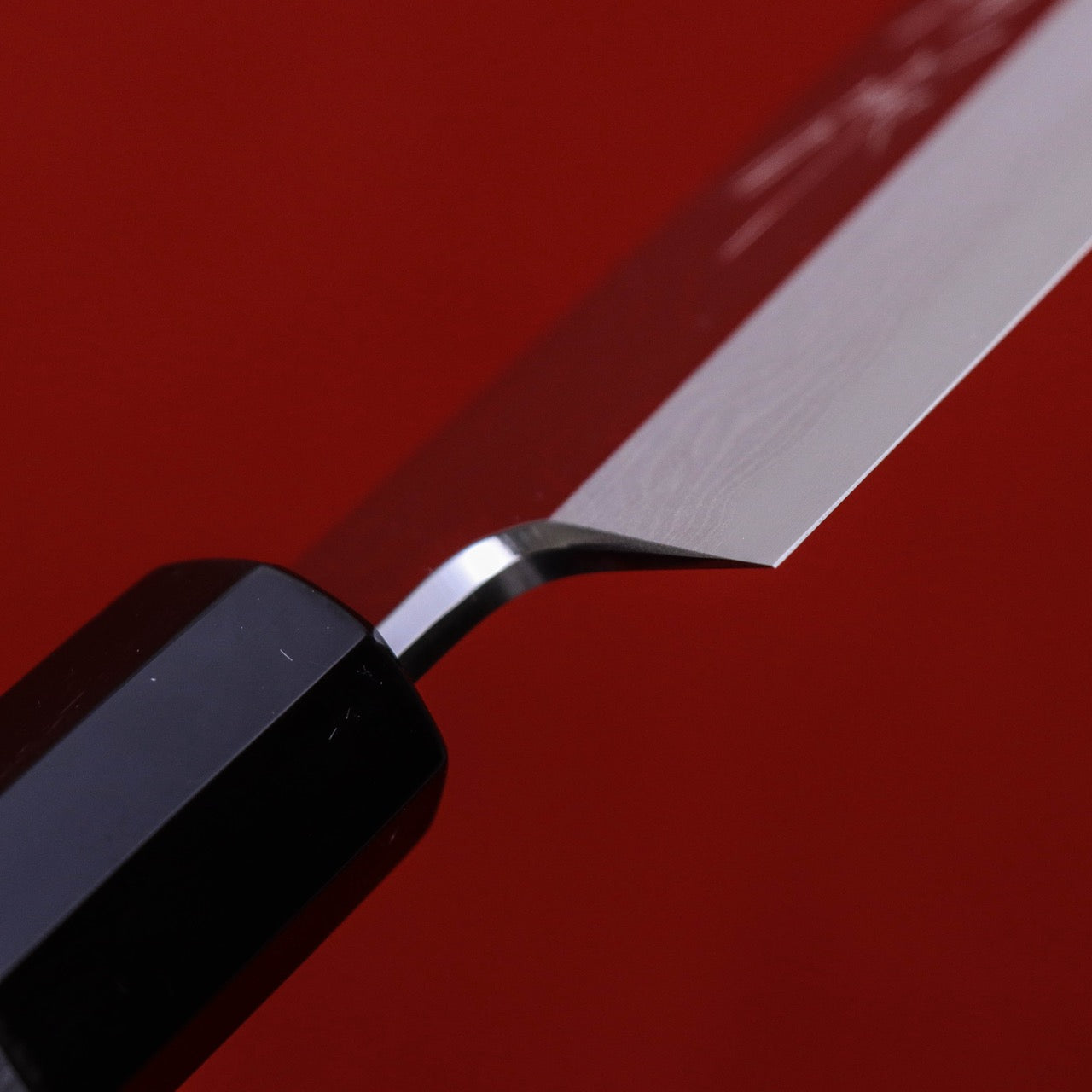 Shoji Silver #3 Suminagashi Mirror Finish curved blade Kiritsuke Yanagi