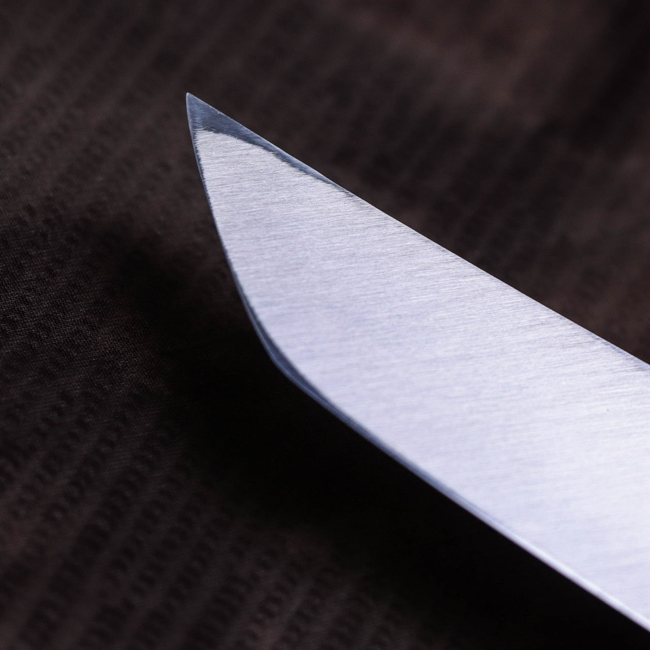 Shoji Silver #3 Suminagashi Mirror Finish Curved Blade Sakimaru Takohiki