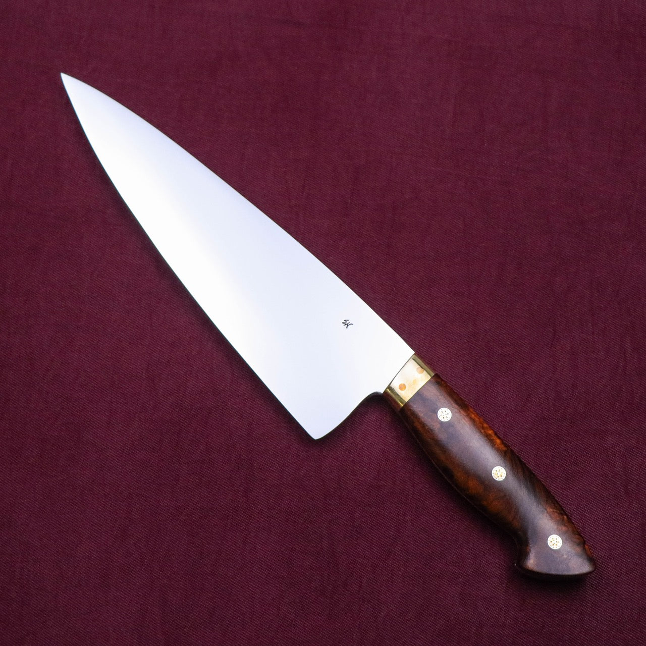 Ed Nichols 奧地利440C不鏽鋼 西班牙式牛刀 頂級沙漠鐵木柄