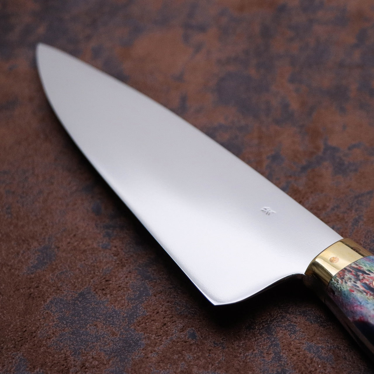 Ed Nichols 奧地利440C不鏽鋼 西班牙式牛刀 手工鹿骨柄