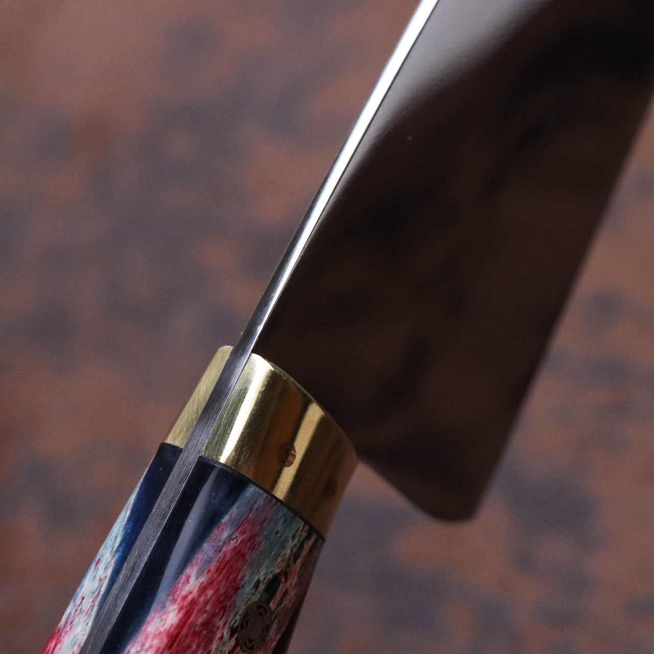 Ed Nichols 奧地利440C不鏽鋼 西班牙式牛刀 手工鹿骨柄