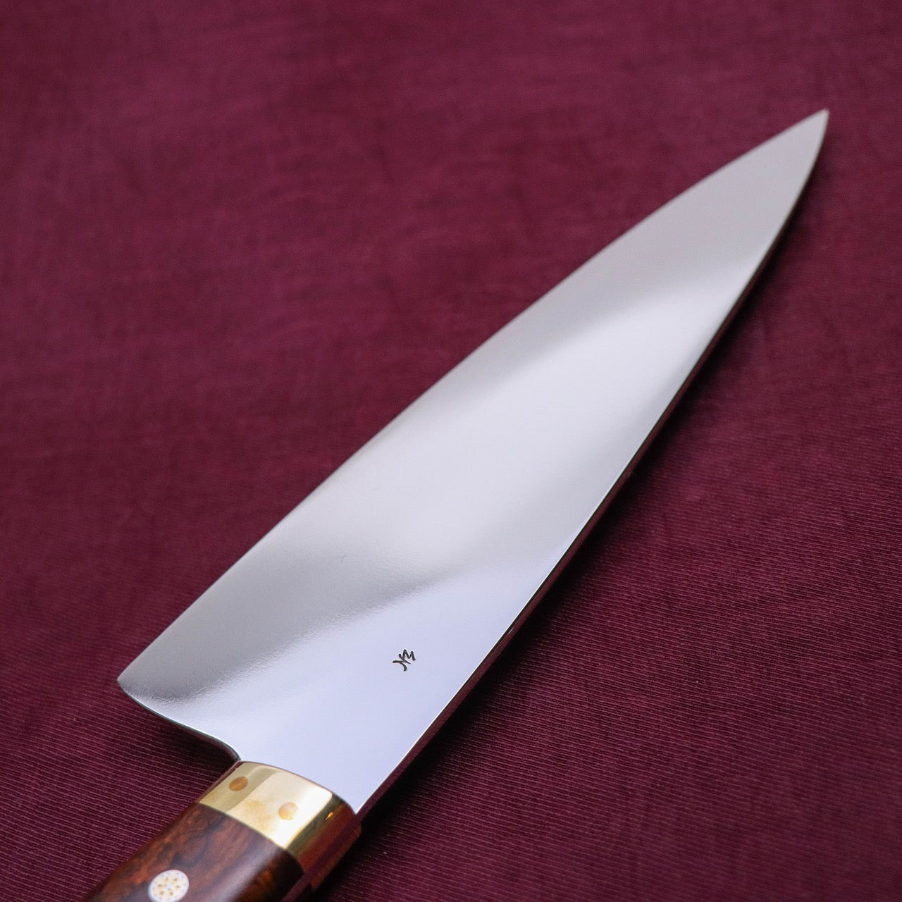 Ed Nichols 奧地利440C不鏽鋼 西班牙式牛刀 頂級沙漠鐵木柄