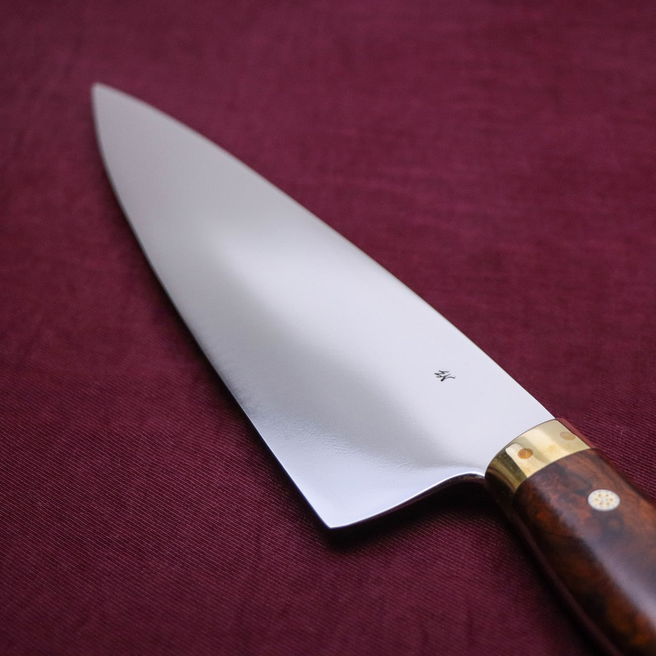 Ed Nichols 奧地利440C不鏽鋼 西班牙式牛刀 頂級沙漠鐵木柄