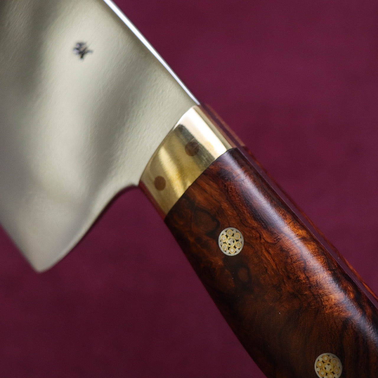 Ed Nichols 奧地利440C不鏽鋼 西班牙式牛刀 頂級沙漠鐵木柄