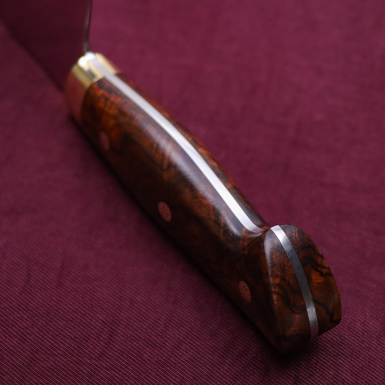 Ed Nichols 奧地利440C不鏽鋼 西班牙式牛刀 頂級沙漠鐵木柄