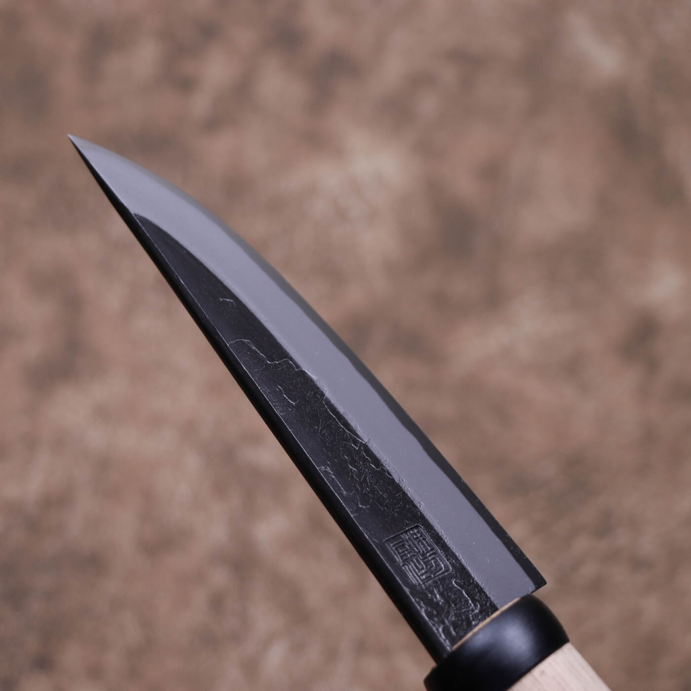 味方屋 日野浦司作 黑打兩刃 小獵刀 – yanpingknifesword