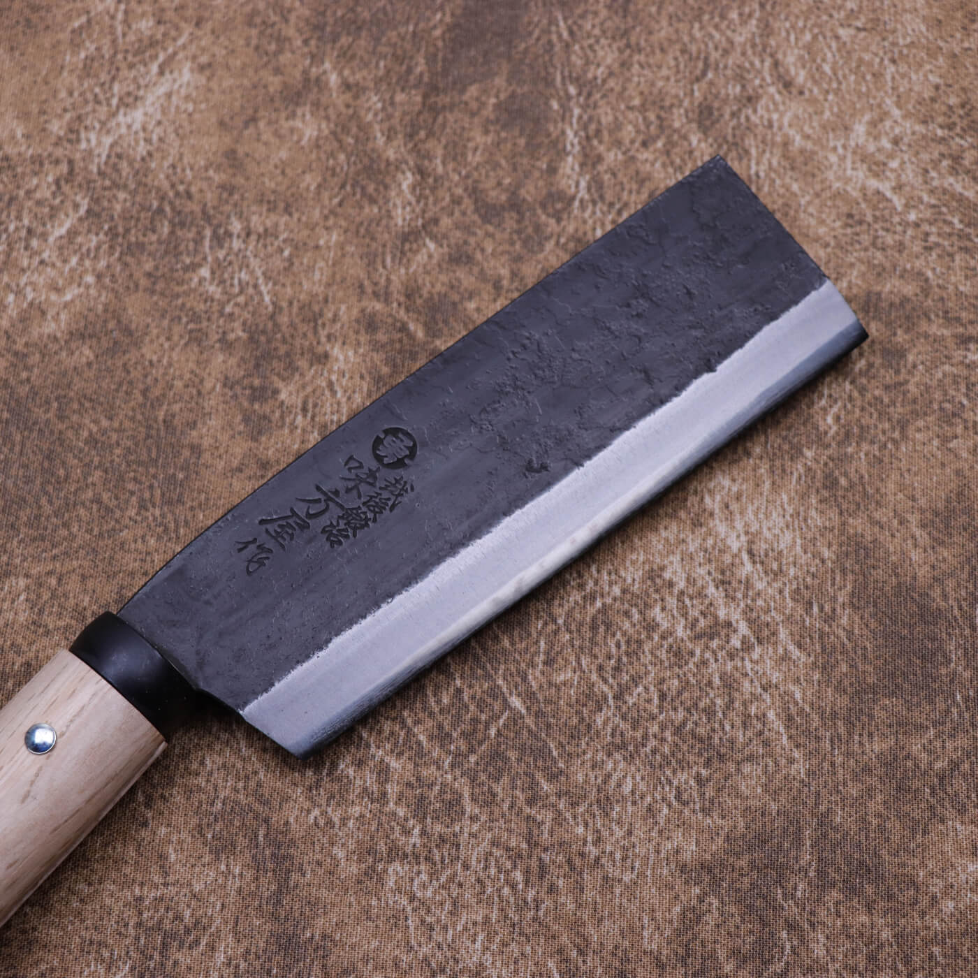 味方屋 日野浦司作 黑打片刃 秋田型山鉈