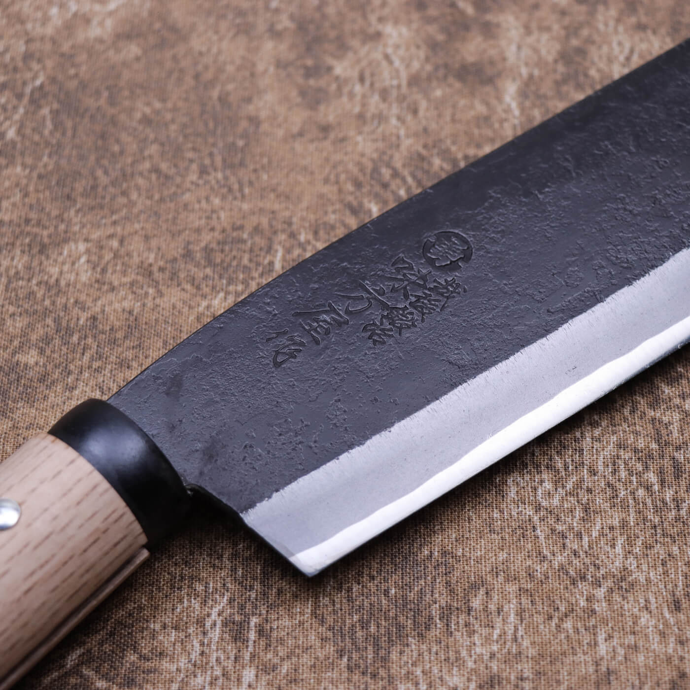 味方屋 日野浦司作 黑打片刃 秋田型山鉈