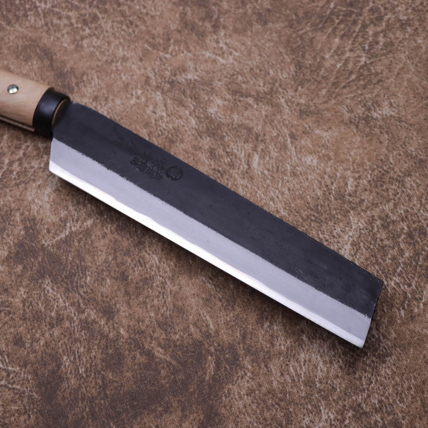 味方屋 日野浦司作 黑打片刃山鉈 朴鞘付