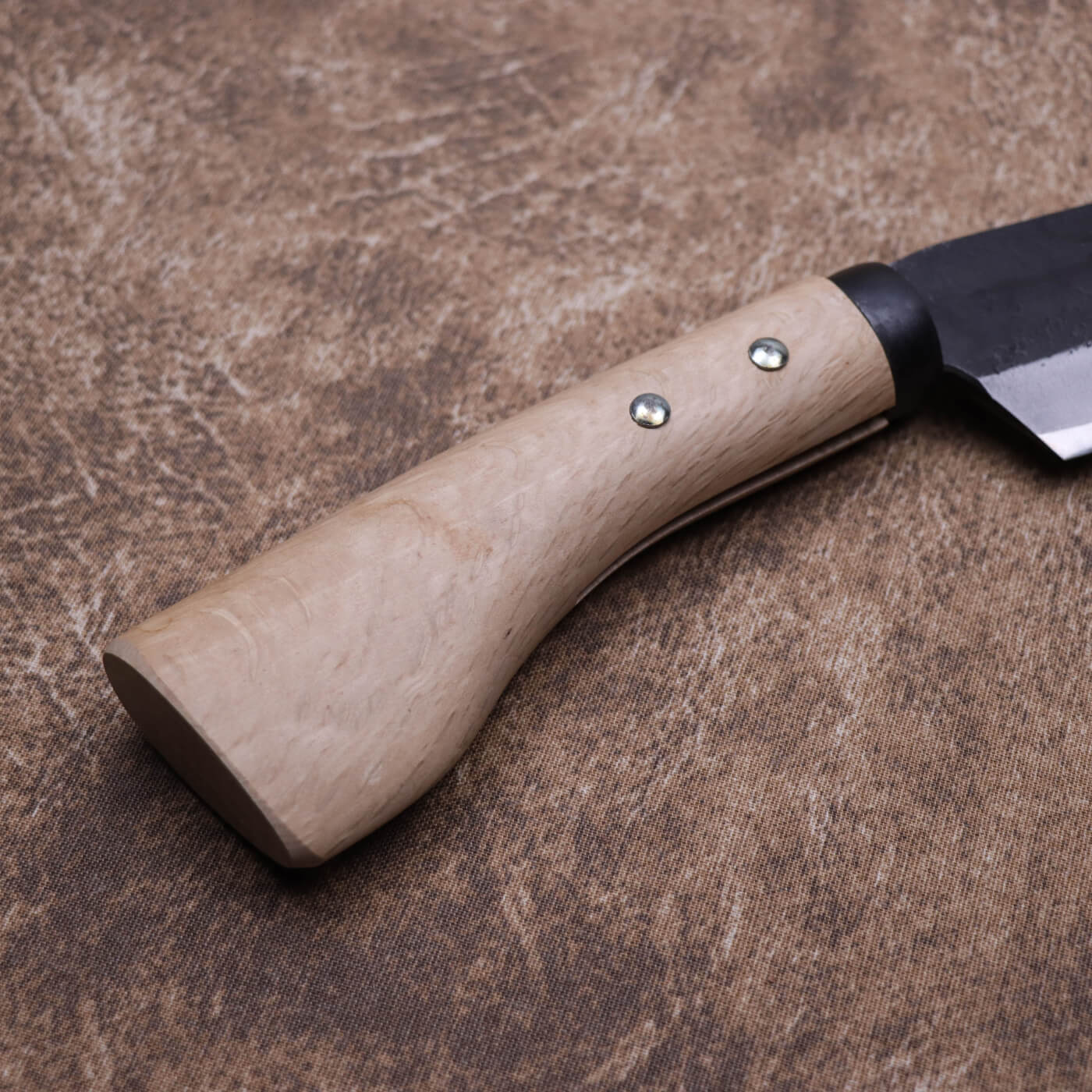 味方屋 日野浦司作 黑打片刃山鉈 朴鞘付