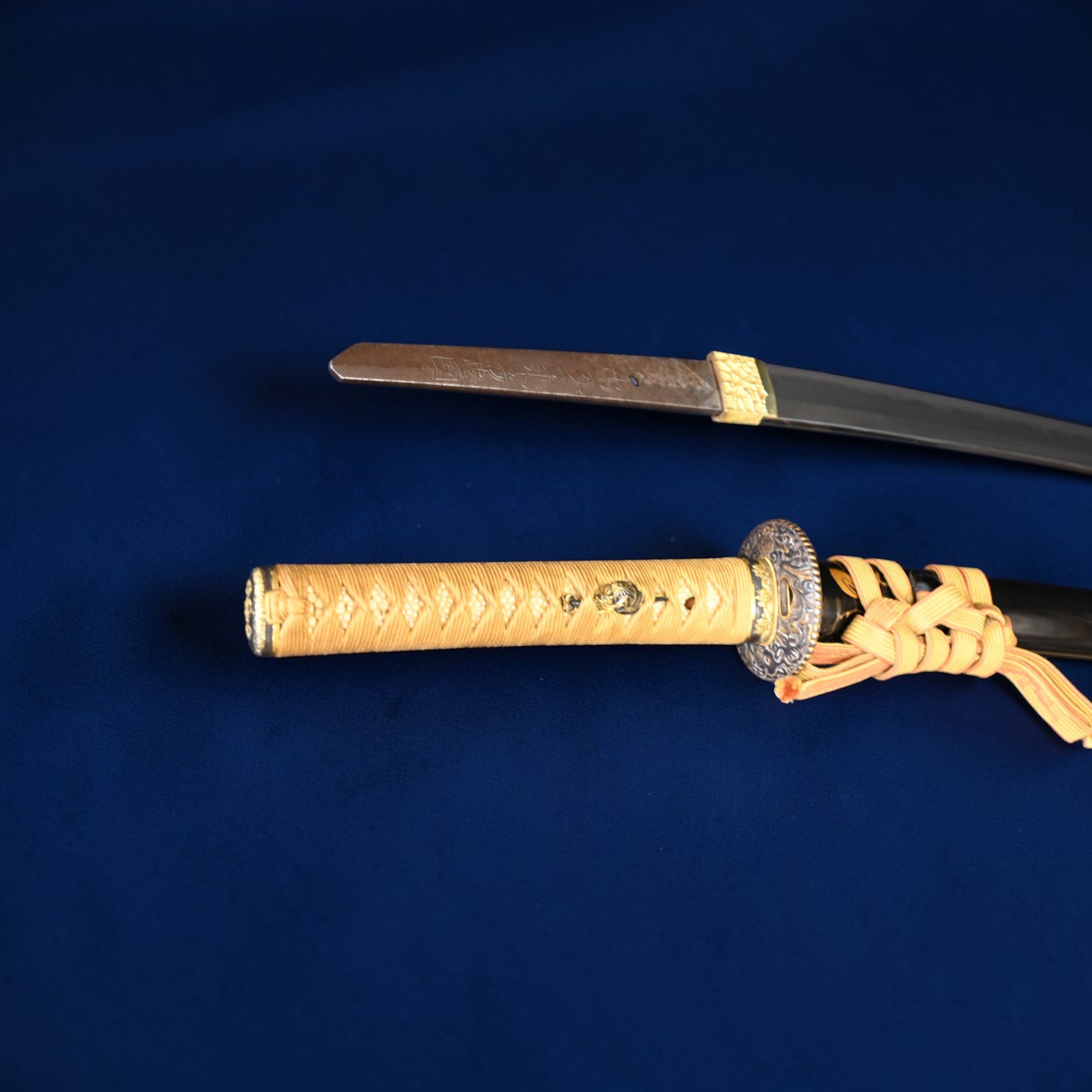 山本一乘子忠國 附黑漆鐵線紋蒔繪拵