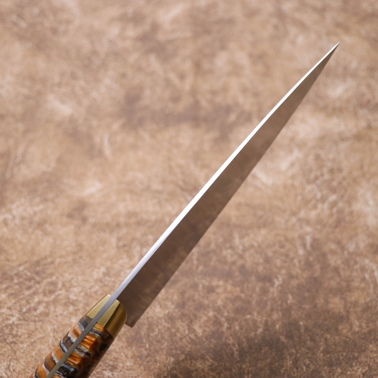 Ed Nichols 440C不鏽鋼 西班牙式牛刀 猛獁象下顎骨握柄