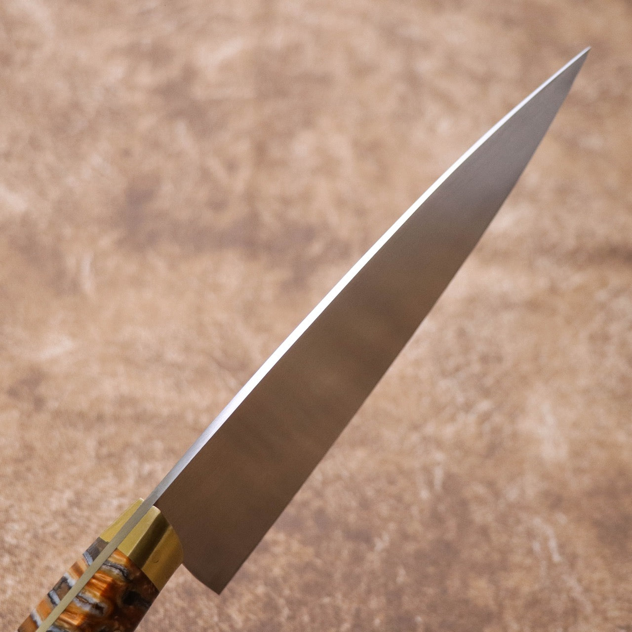 Ed Nichols 440C不鏽鋼 西班牙式牛刀 猛獁象下顎骨握柄