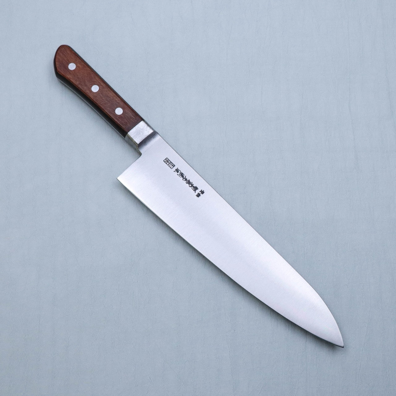 Yoshihiro High Carbon All-steel Double-bevel Deba (Thick-Edged Gyuto)