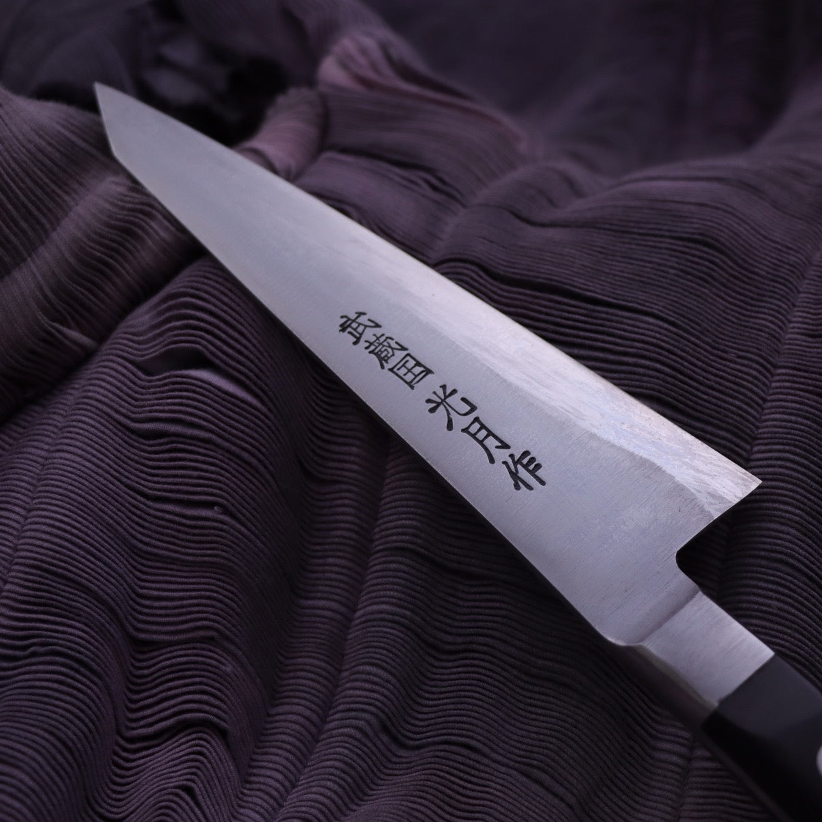 Musashinokuni Kogetsu Japanese Carbon All Steel Honyaki Honesuki