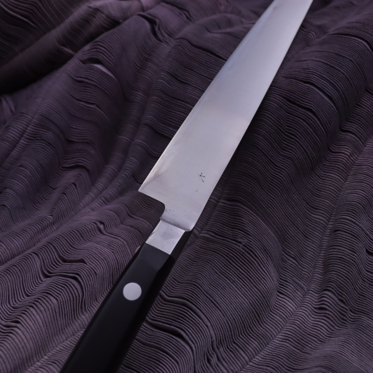 Musashinokuni Kogetsu Japanese Carbon All Steel Honyaki Sujihiki