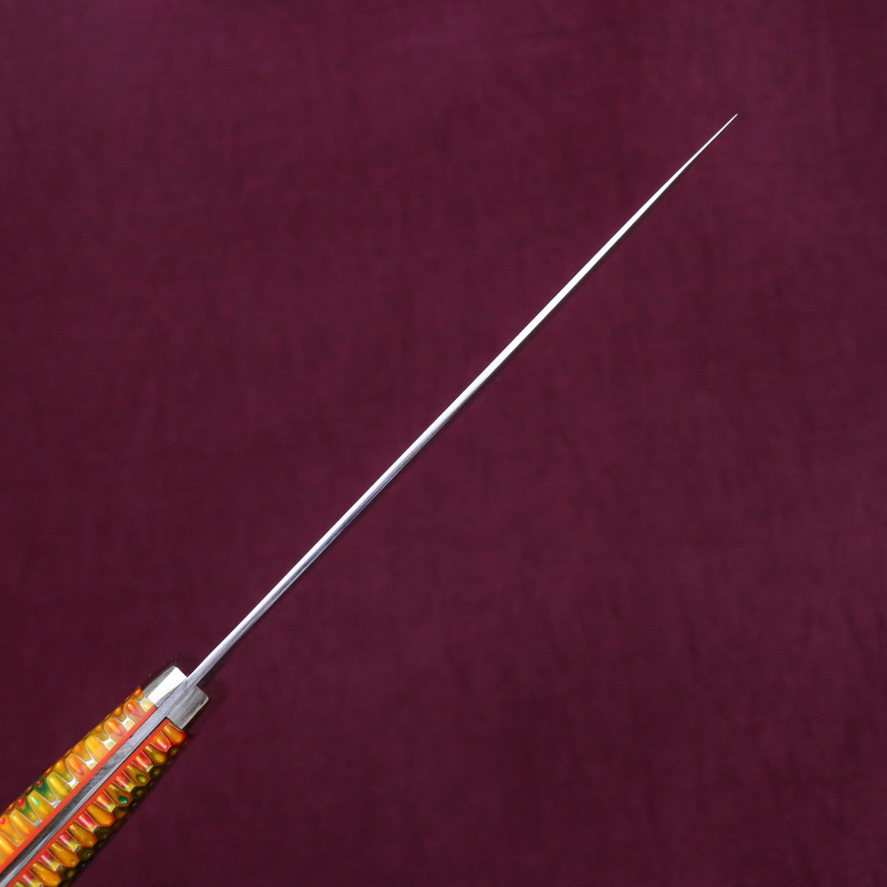 西原定男 SPG2粉末大馬士革鋼 溪流刀