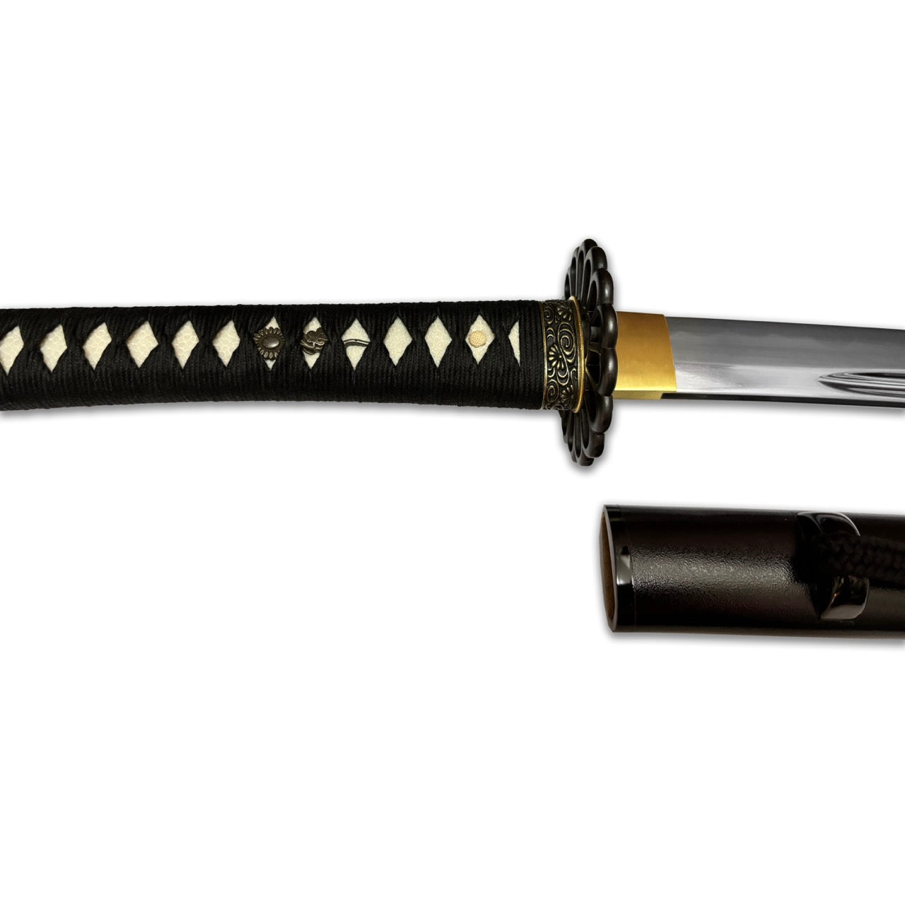 日本濃州堂 合金刀中傳系列 忠時菊拵