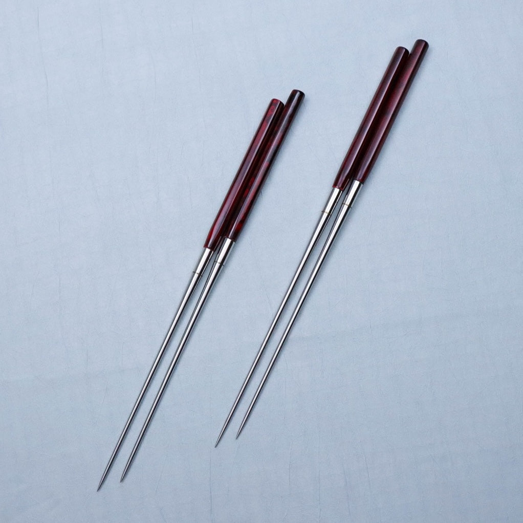 Sakai Shoryu Moribashi with Urushi Hexagonal Handle