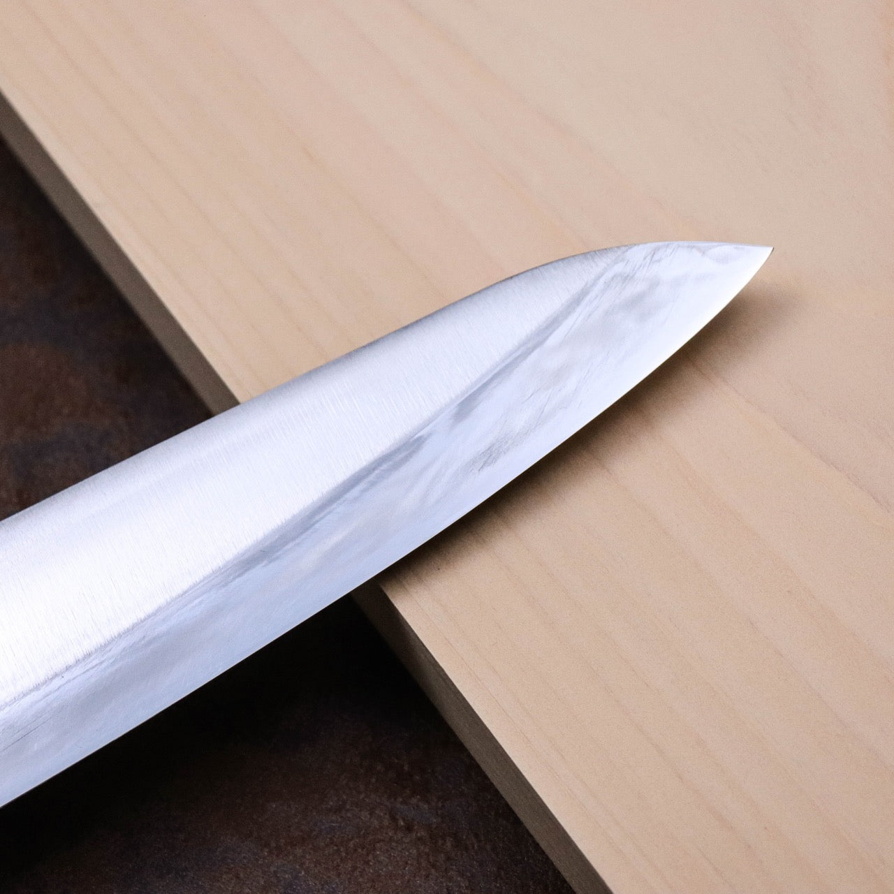 Musashinokuni Kogetsu Single-Bevel Wa-Gyuto Rosewood Handle with Urasuki