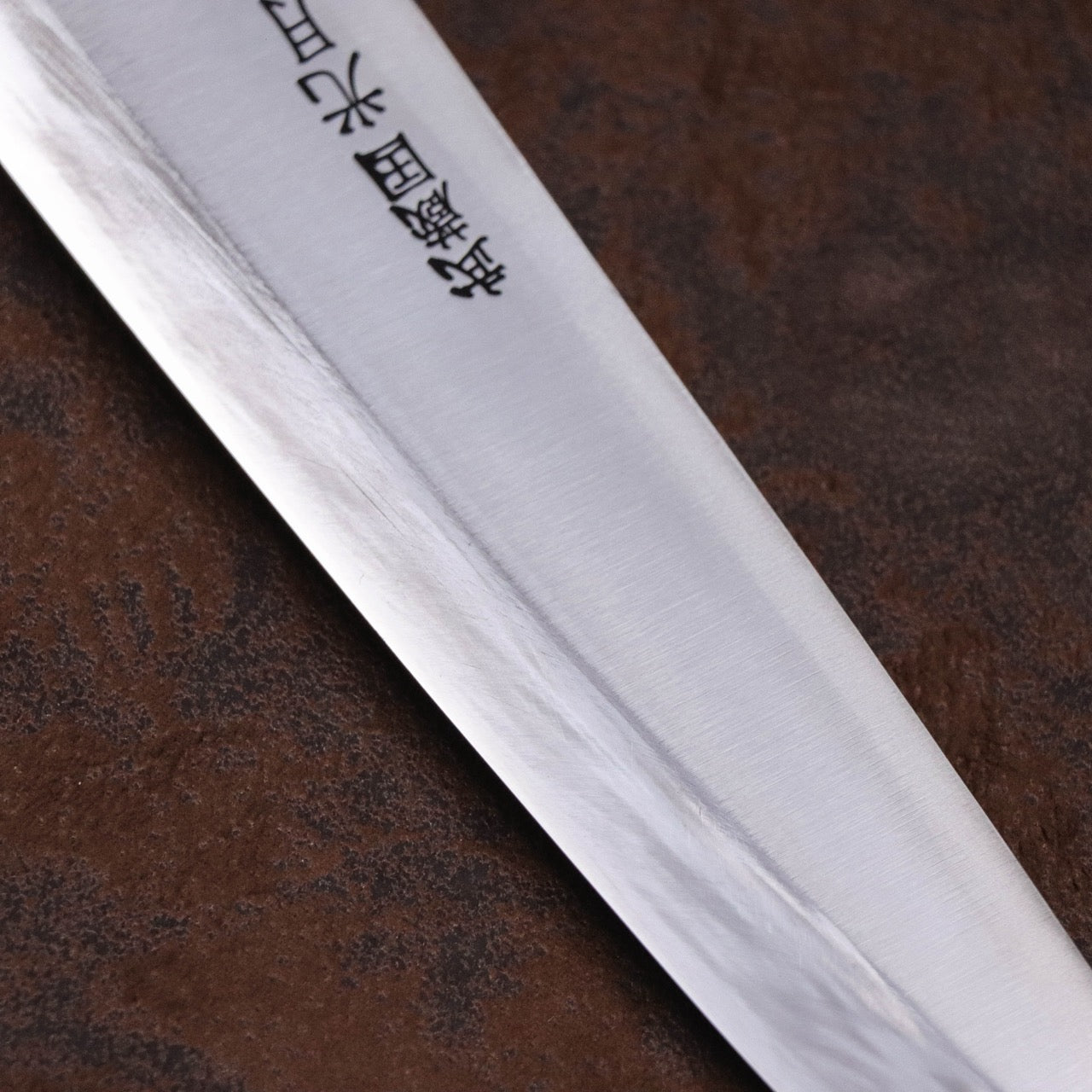 Musashinokuni Kogetsu Single-Bevel Wa-Gyuto Rosewood Handle with Urasuki