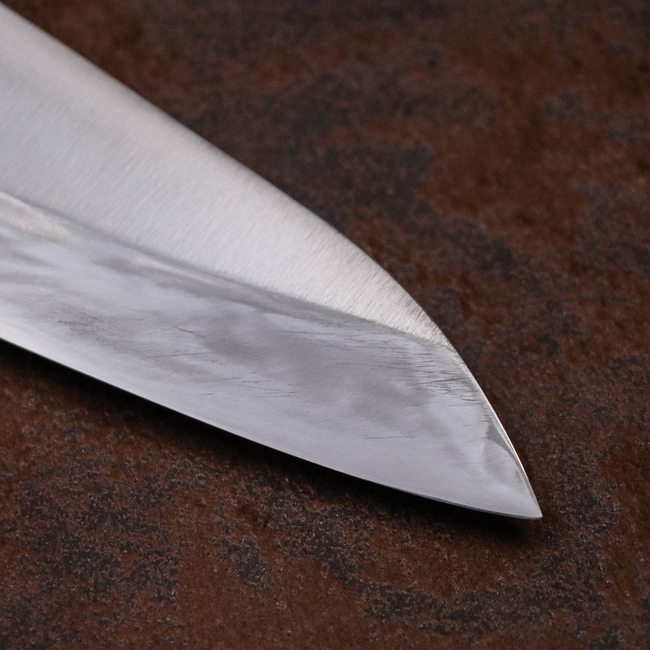 Musashinokuni Kogetsu Single-Bevel Wa-Gyuto Rosewood Handle with Urasuki