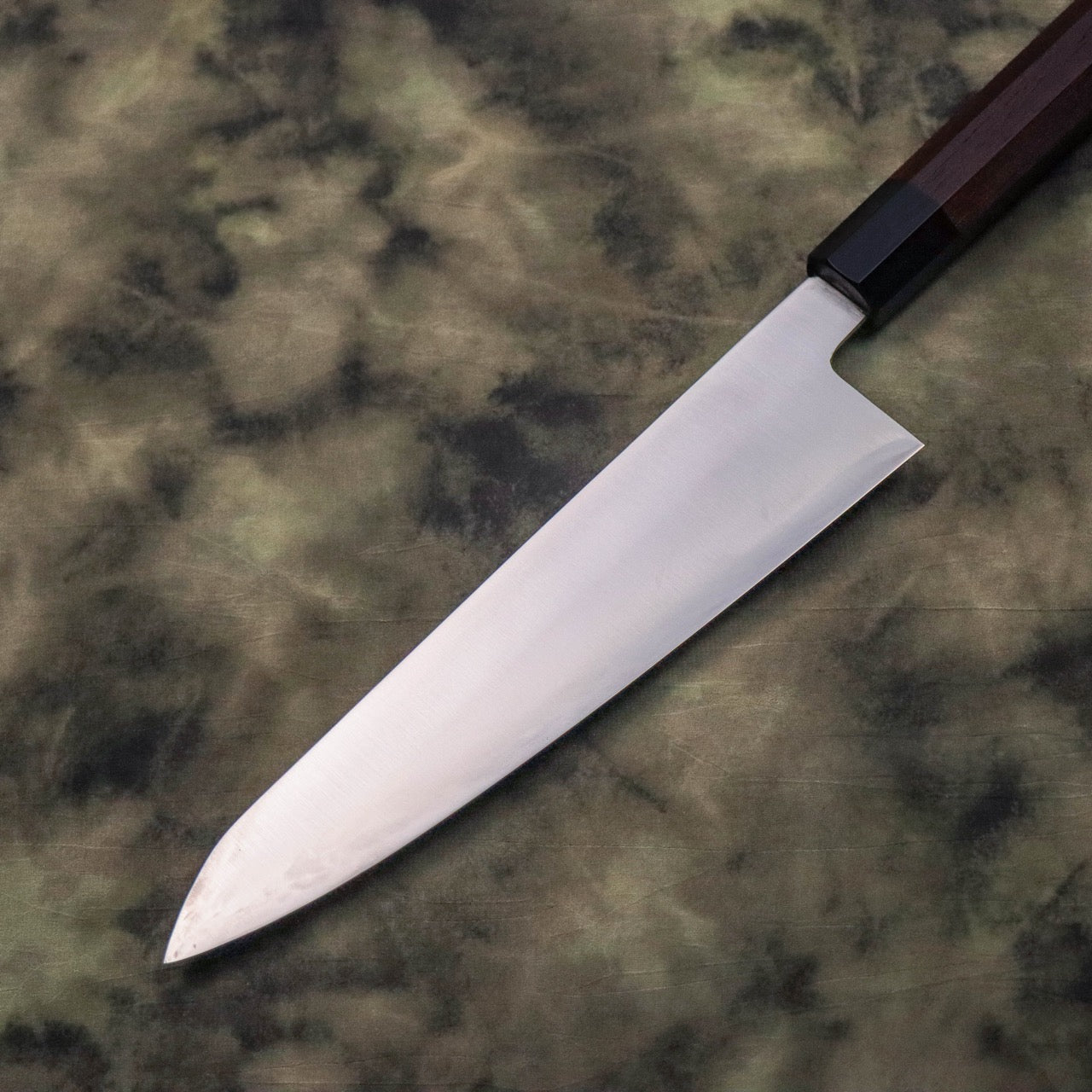 Musashinokuni Kogetsu Single-Bevel Wa-Gyuto Shitan Handle without Urasuki