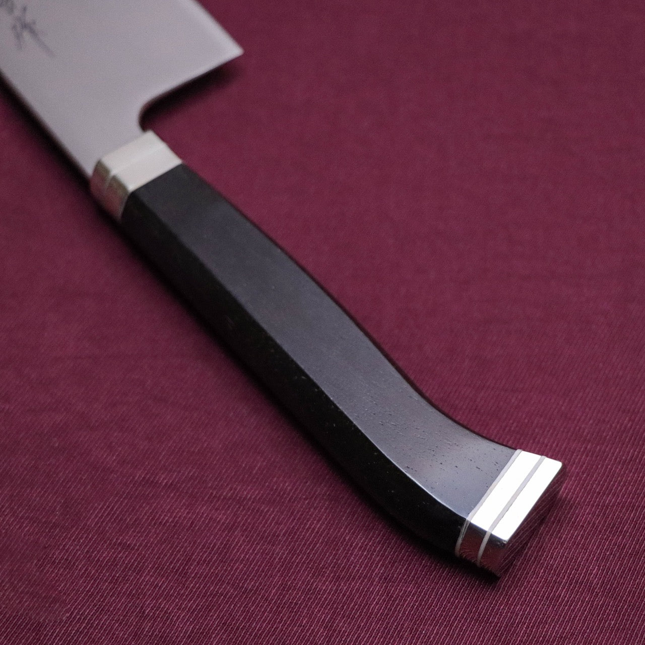 Shoji SW Special Stainless Steel Western Deba-Style Multi-Purpose Gyuto Western Ebony Handle