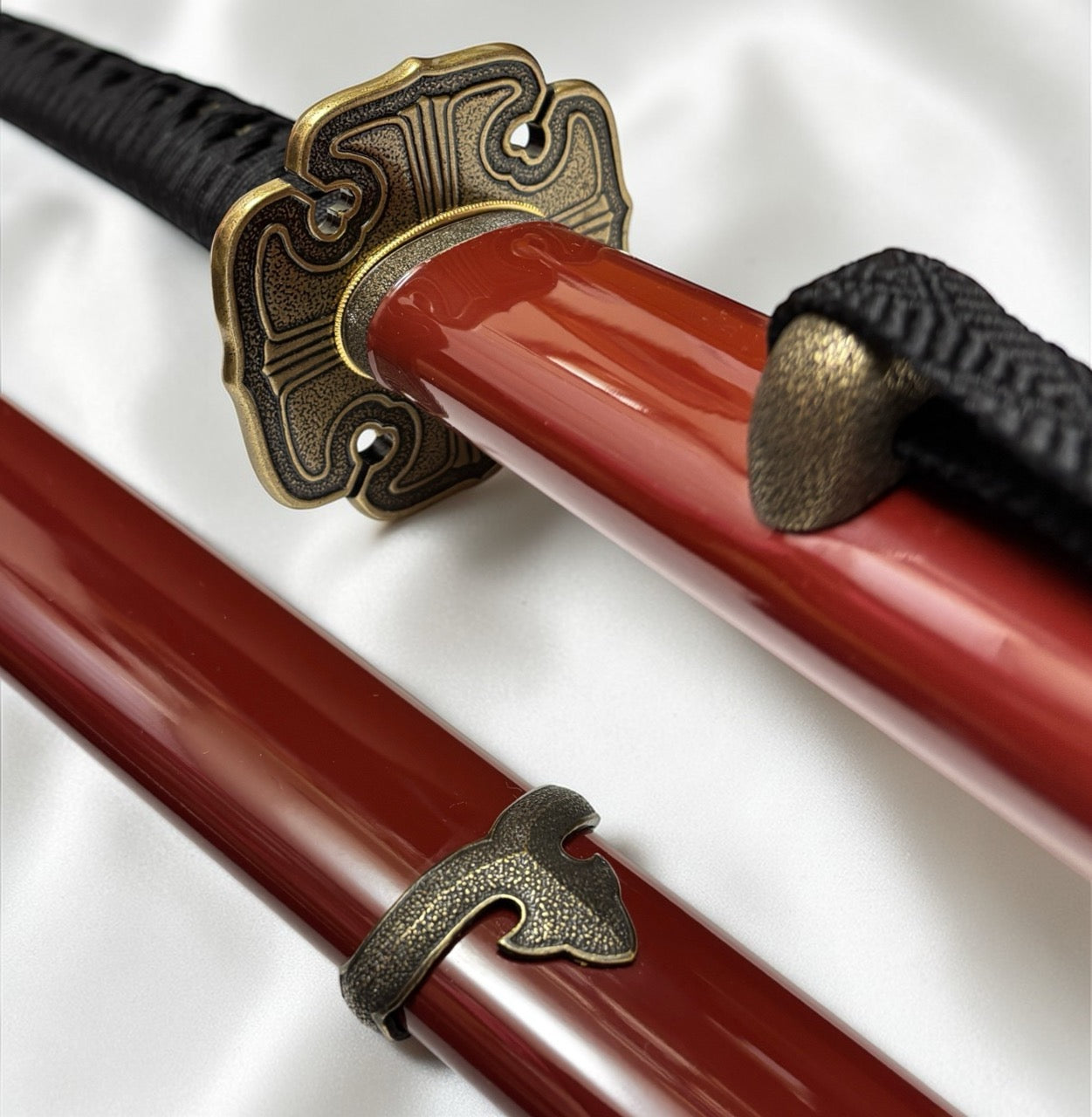 日本濃州堂 居合用之復刻名刀 加州清光半太刀拵 第二形態