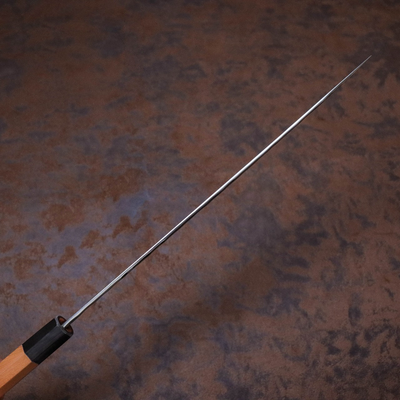 勝治作 SW特殊不鏽鋼本燒 太刀形柳刃（片刃筋引）