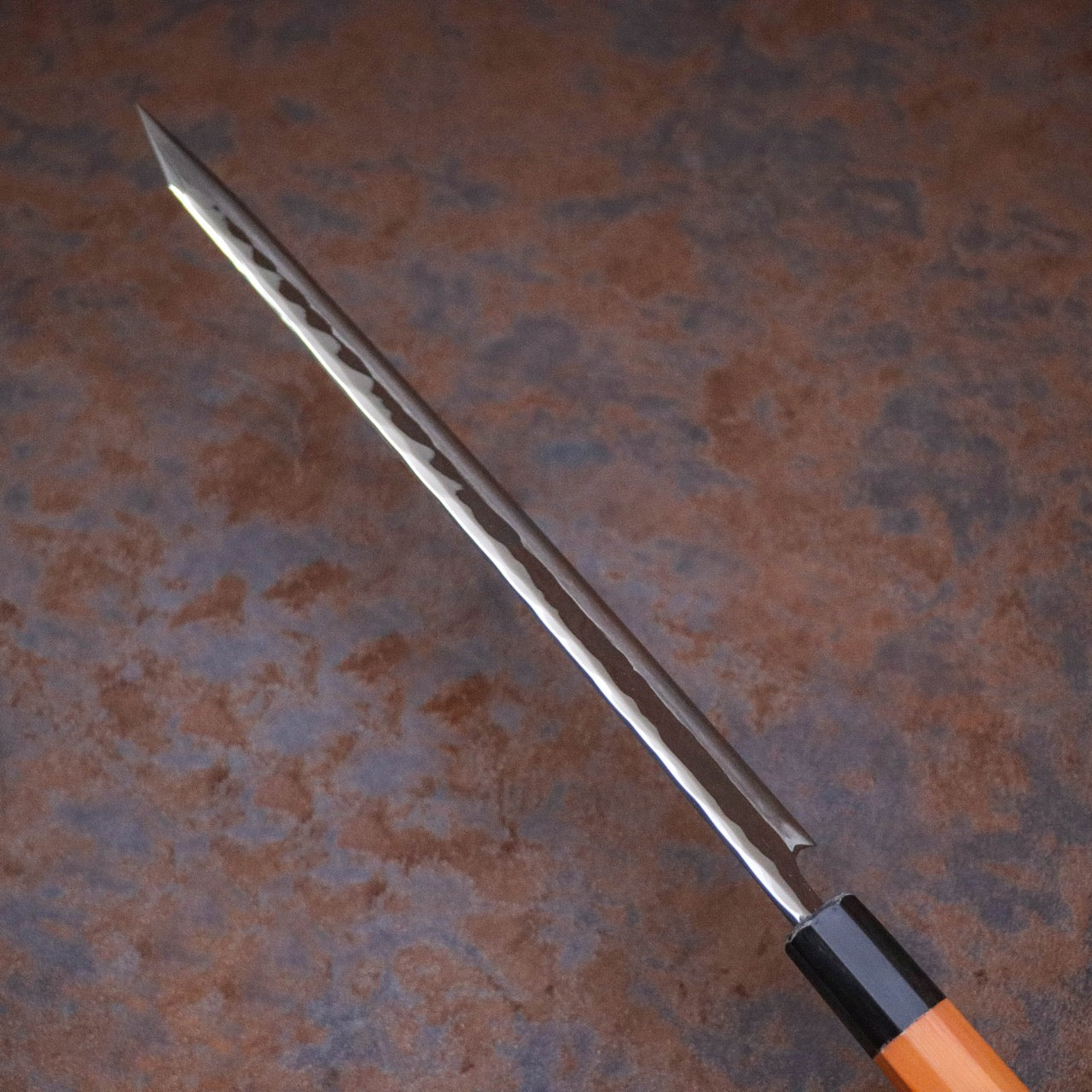 勝治作 SW特殊不鏽鋼本燒 劍形柳切付（片刃筋引）