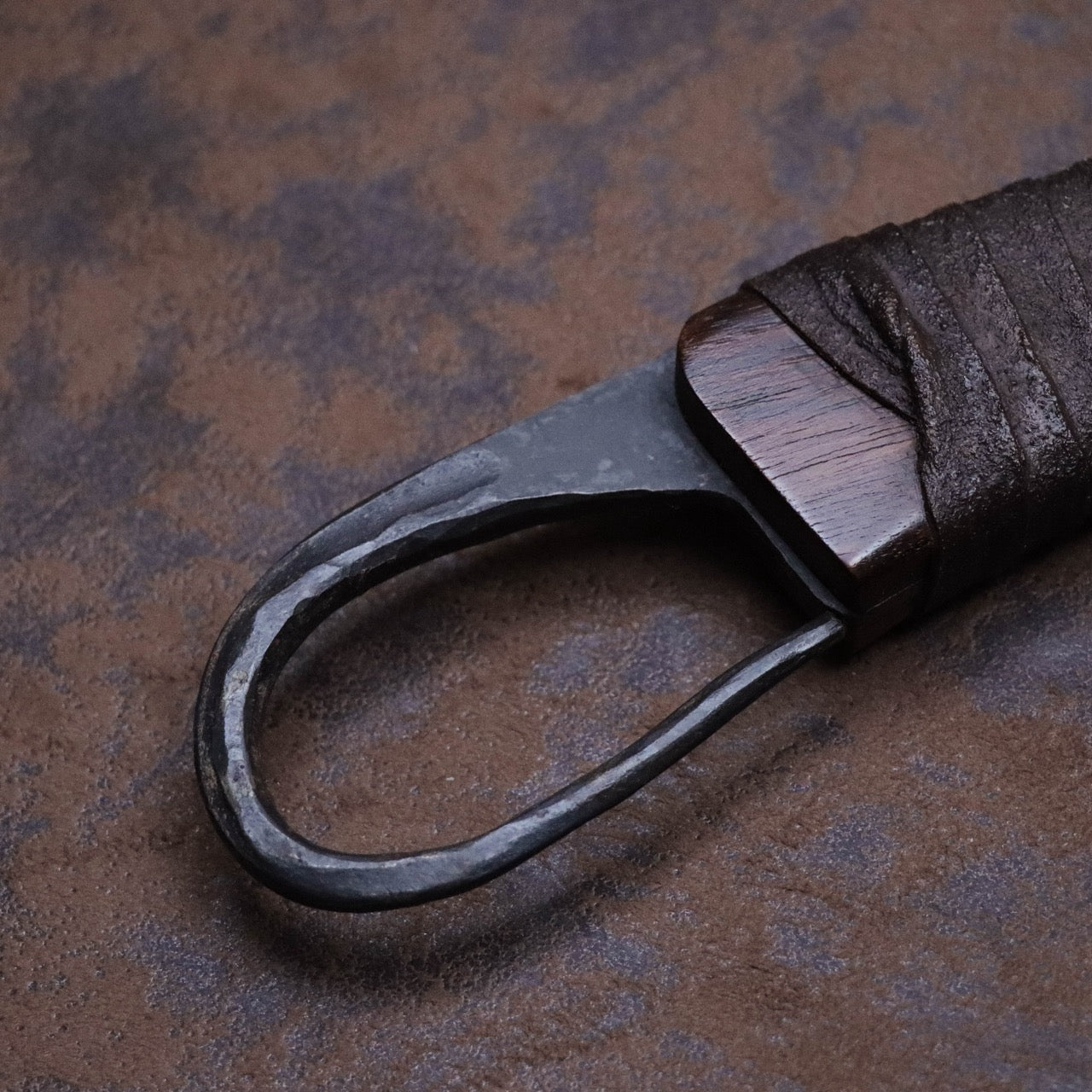 源右衛門作 白紙一號鋼 墨流 鋒之刀