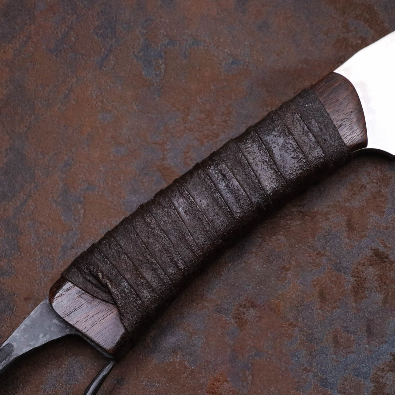 源右衛門作 白紙一號鋼 墨流 鋒之刀