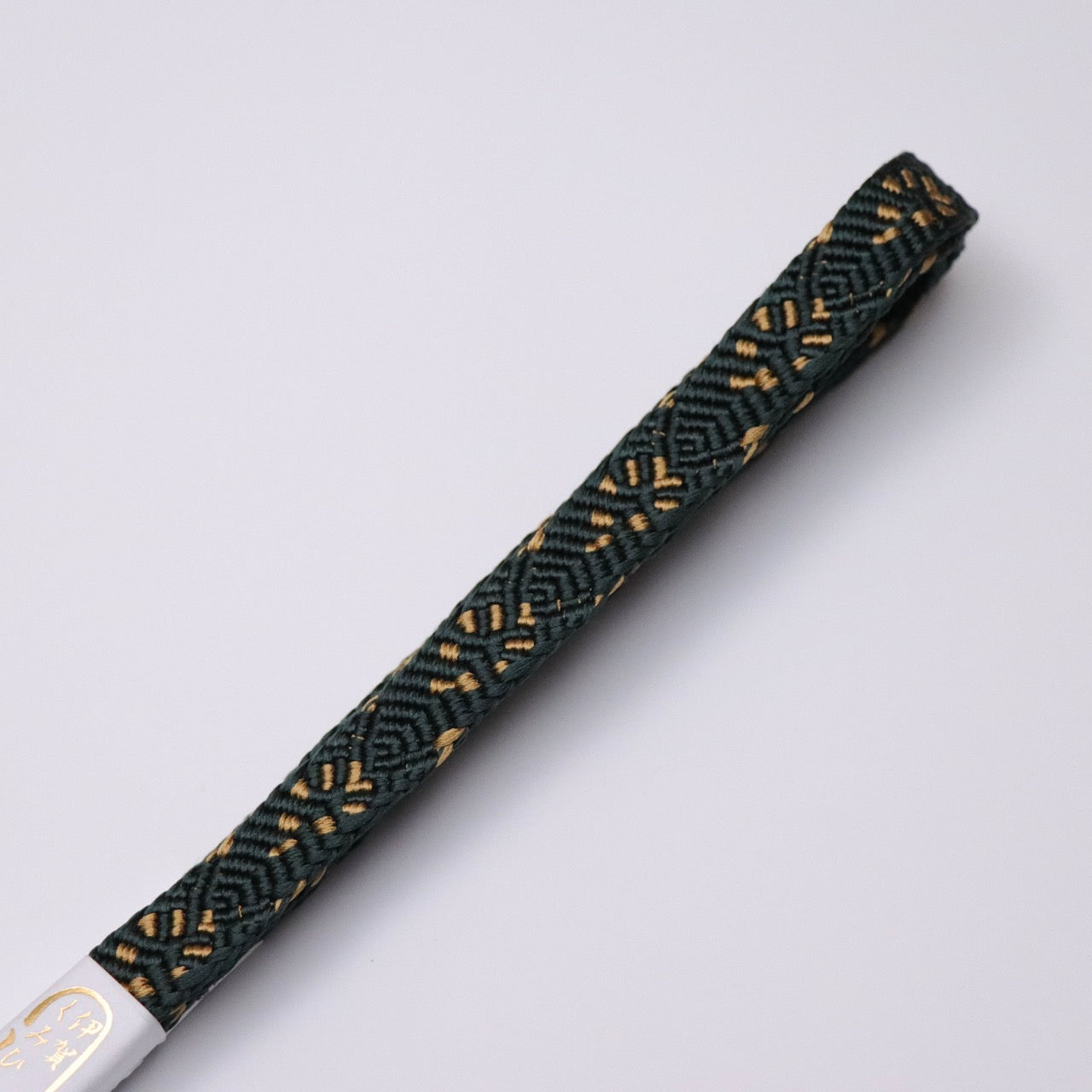 濃州堂正絹葫蘆圖樣手織風下緒