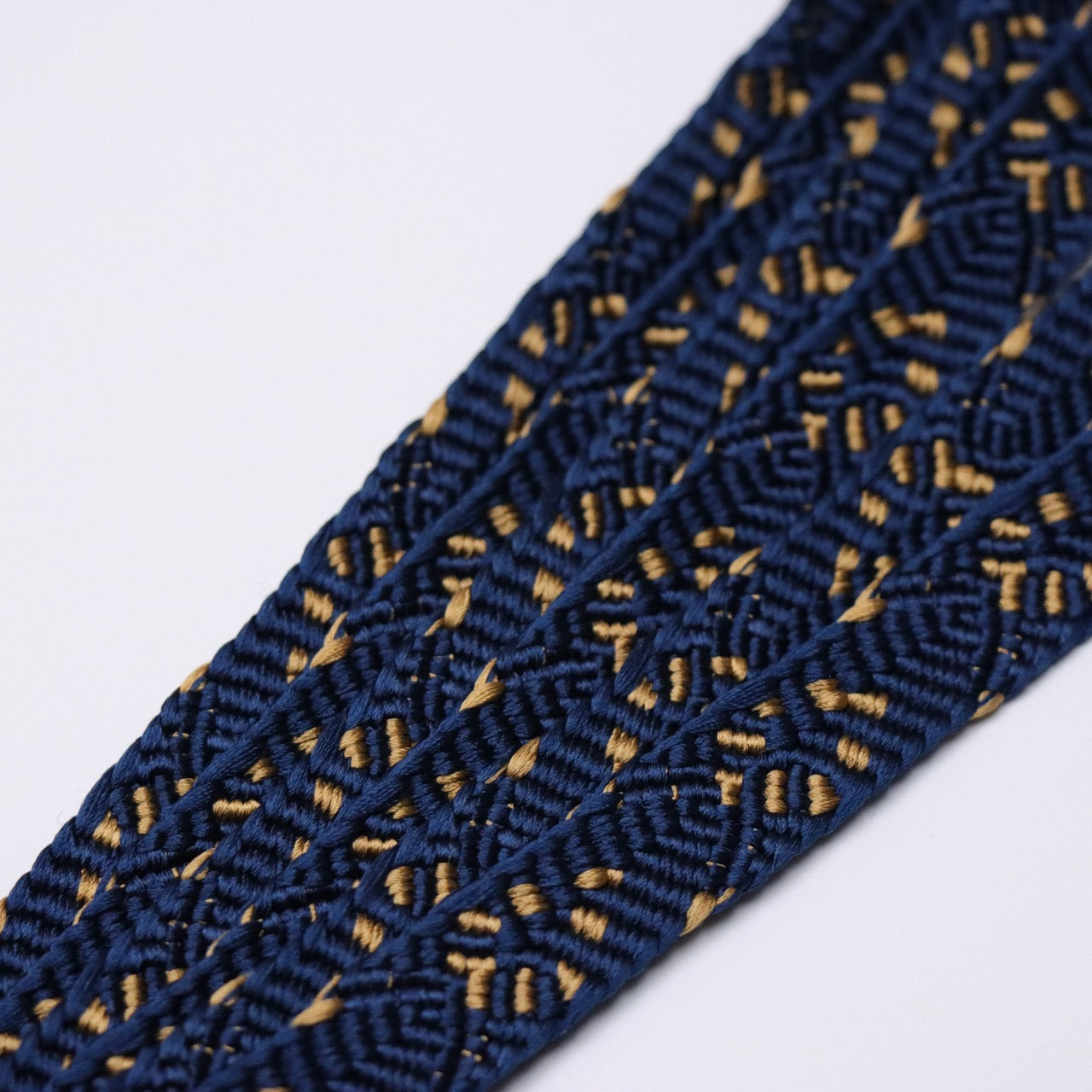 濃州堂正絹葫蘆圖樣手織風下緒