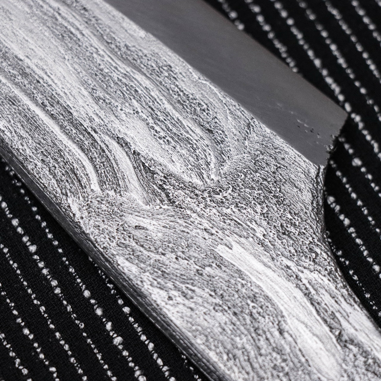 金高佳孝作 手工鍛煉古鐵白一鋼 片刃共柄小出刃