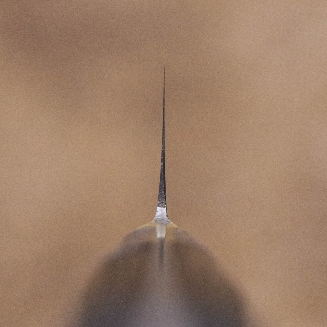 武藏國光月 無垢日本碳鋼本燒 黃銅焊鑲口金 洋筋引