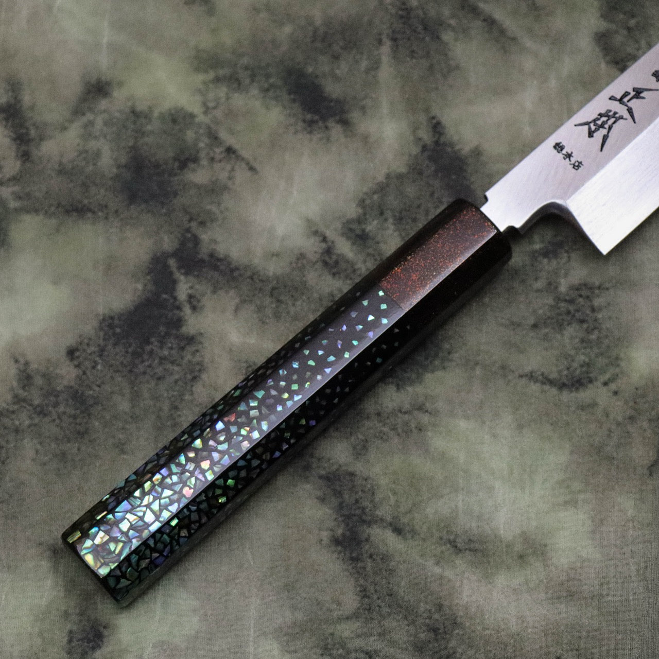 Masamoto Silver #3 Yanagi with white buffalo horn ferrule