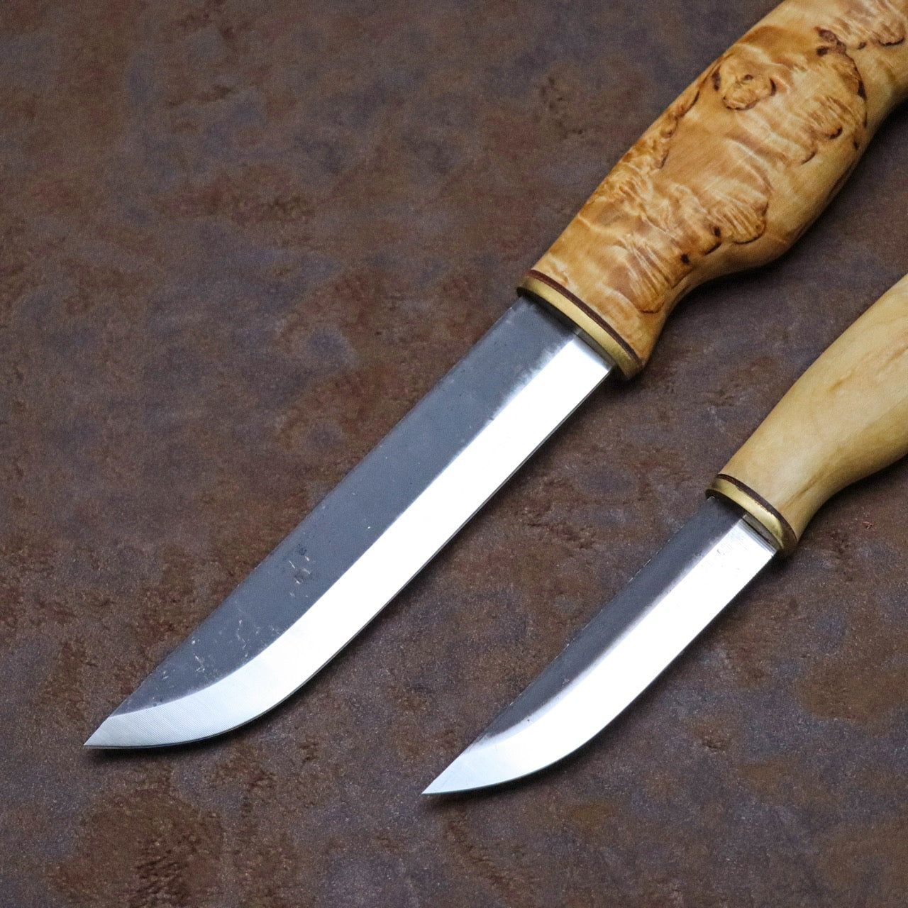 Wood Jewel 芬蘭小獵刀兩入套組 樺木馴鹿角柄