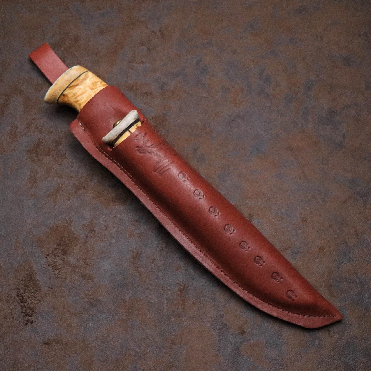 Wood Jewel 芬蘭小獵刀兩入套組 樺木馴鹿角柄